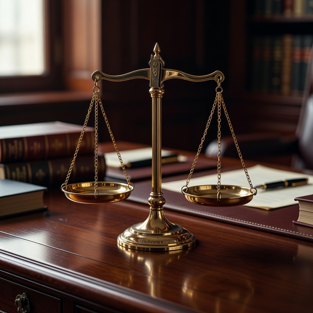 Representação da justiça e partilha de bens